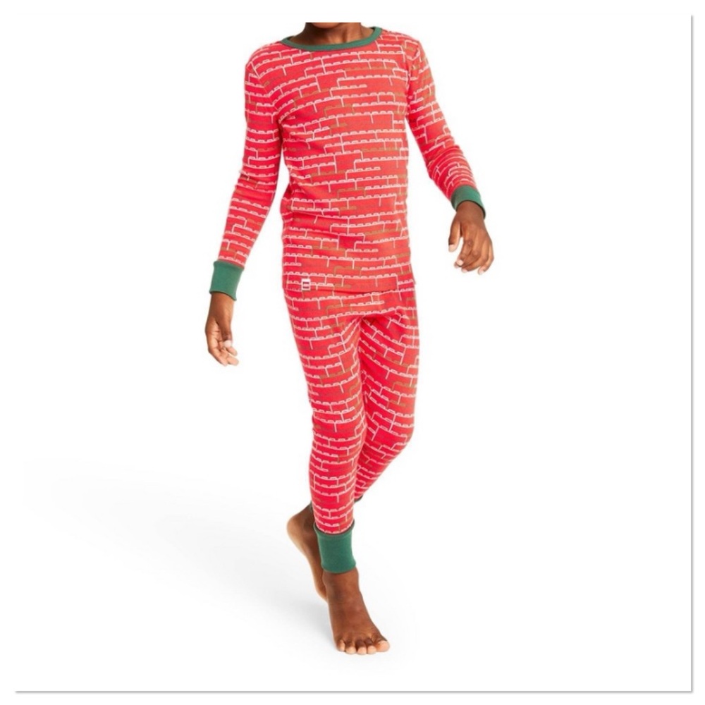 Lego Collection Toddler Stacked Brick Pattern Pajama Set